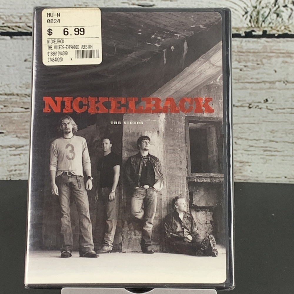 Nickelback The Videos Expanded Version [2004‎ DVD] 🆕 Sealed Music Rock